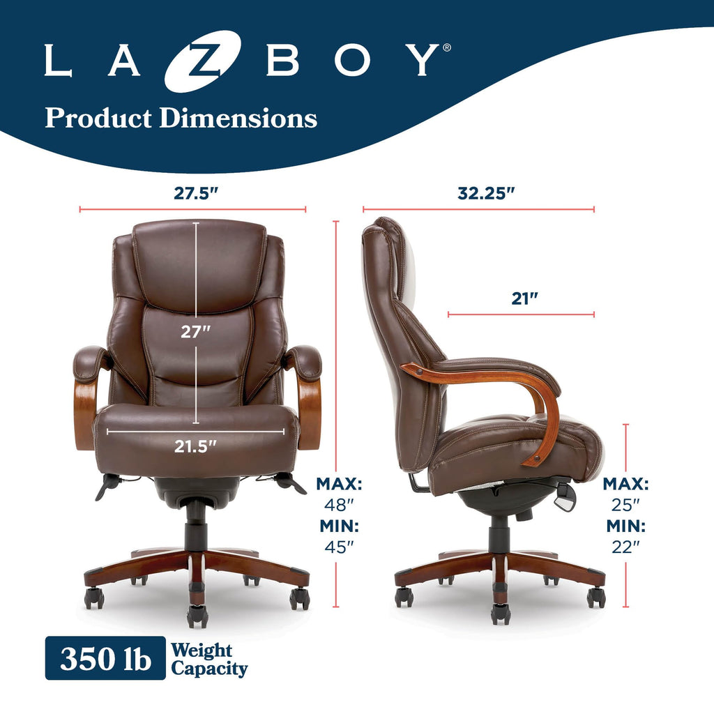La-Z-Boy Delano Big & Tall Office Chair – 4 Colors