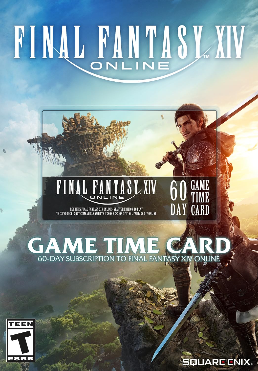 Final Fantasy XIV Online 60-Day Game Time Card – North America