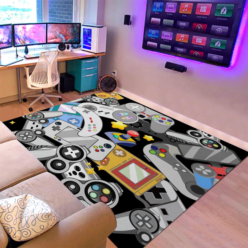 Sunnycitron Gaming Area Rug 39x59 in – 7 Colors