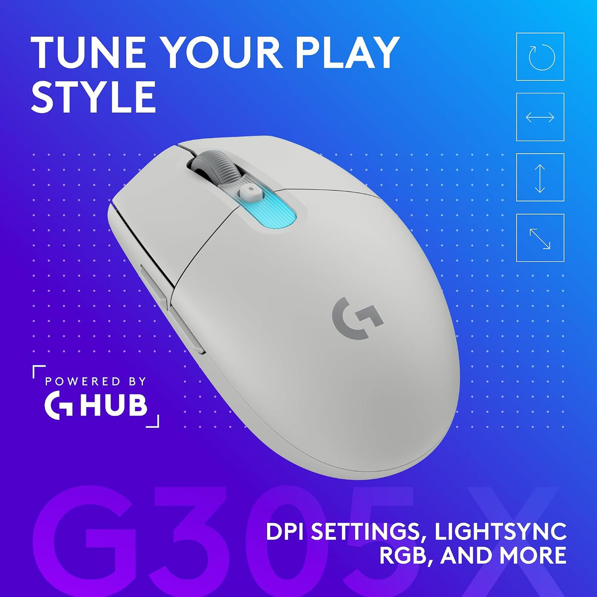 Logitech G305 LIGHTSPEED Wireless Gaming Mouse – 5 Colors