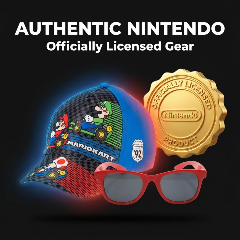 Nintendo Boys' Nintendo Boys' Baseball Cap - Flex Gamingproduct_type