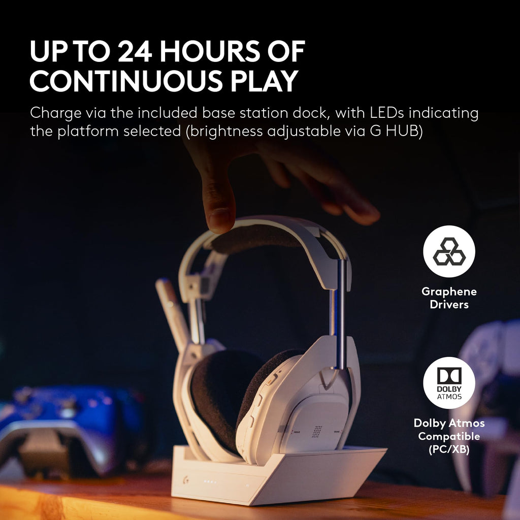 Logitech G ASTRO A50 X Wireless Gaming Headset – 2 Styles & 3 Colors