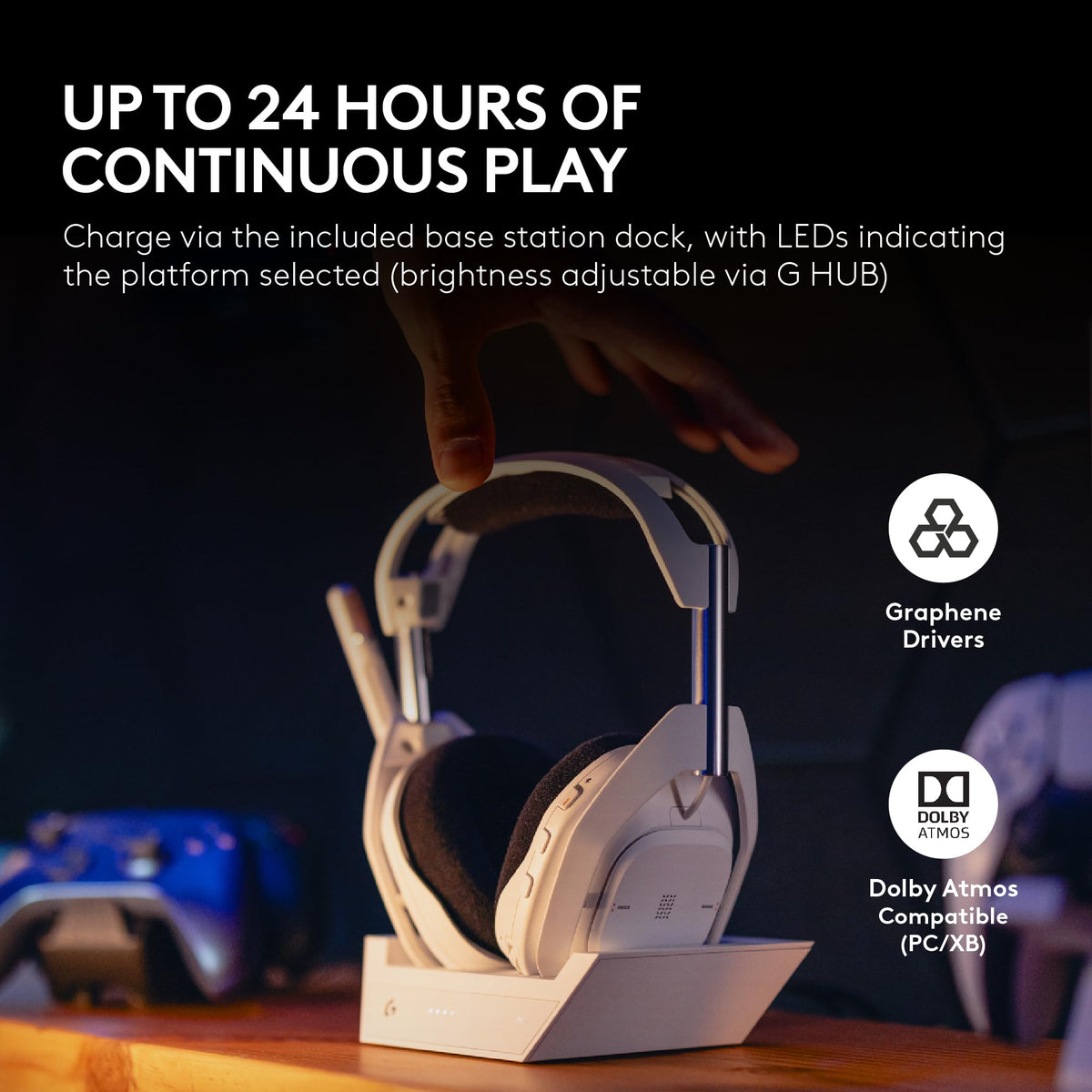 Logitech G ASTRO A50 X Wireless Gaming Headset – 2 Styles & 3 Colors