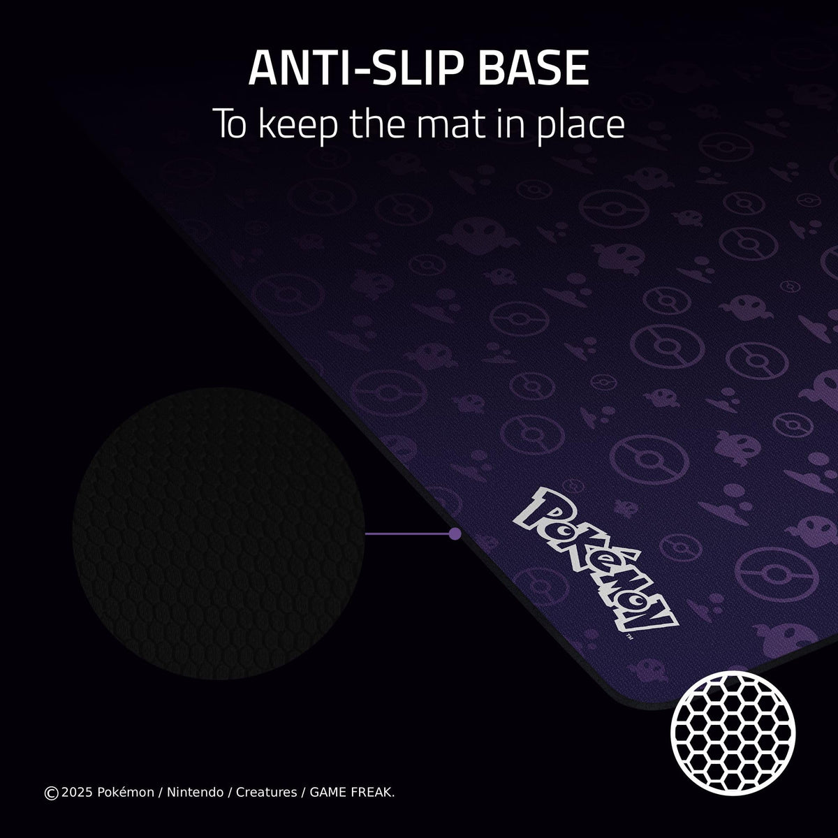 Razer Gigantus V2 Soft Gaming Mouse Pad (Medium): Textured Micro-Weave Cloth Surface - Thick, High-Density Rubber Foam - Non Slip Base - Pokémon Edition - Flex Gamingproduct_type