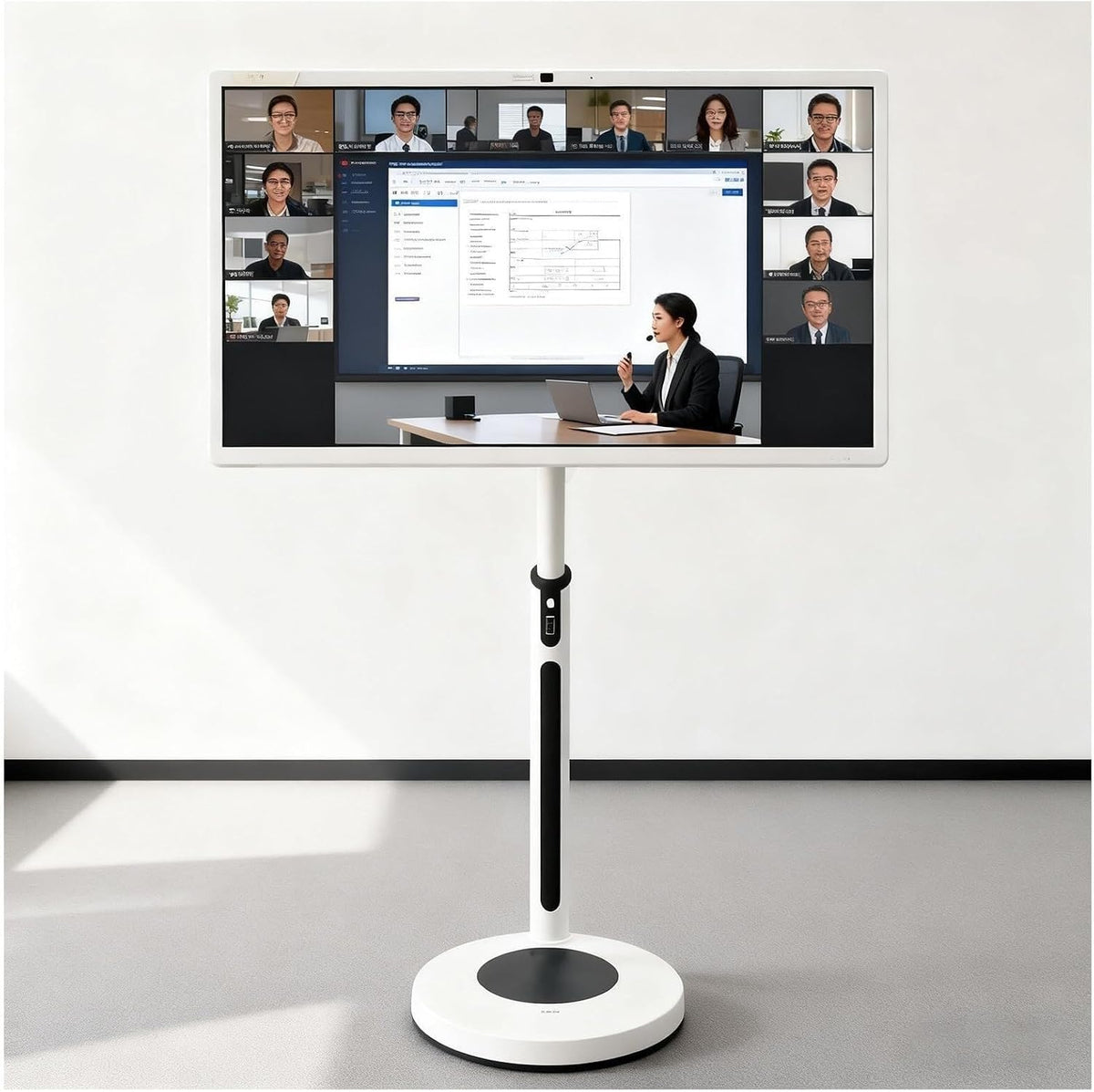 Touchsn 32" Portable Smart Monitor with Stand - 8GB RAM & 128GB Storage for Home Office, On-the-Go Entertainment, Presentations & Gaming Display - Flex Gamingproduct_type