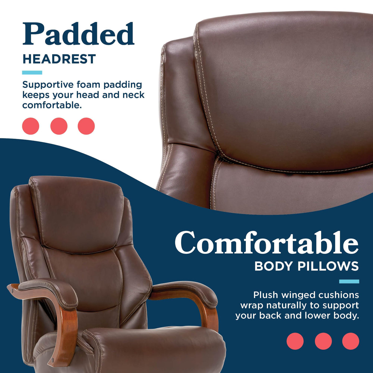 La-Z-Boy Delano Big & Tall Office Chair – 4 Colors