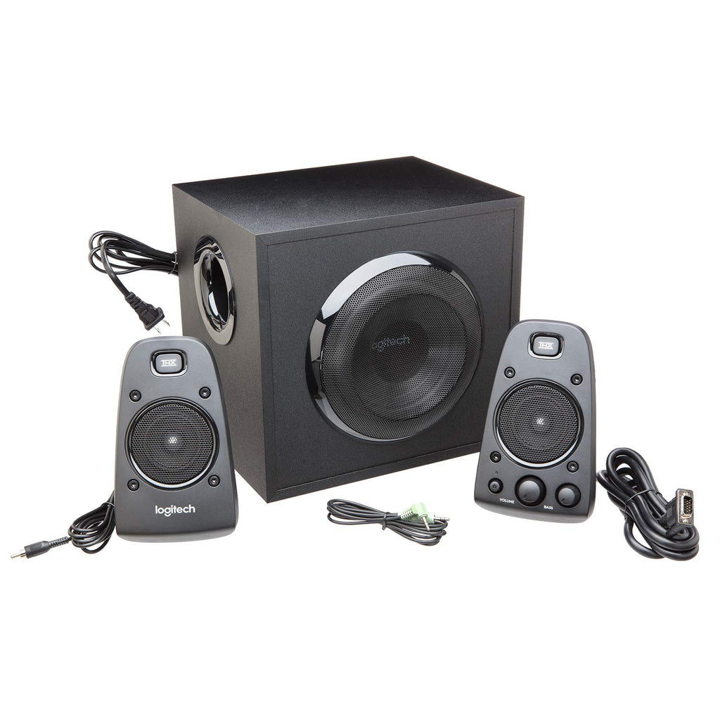 Logitech Z625 THX-Certified 2.1 Speaker System – Analog & Analog/Optical