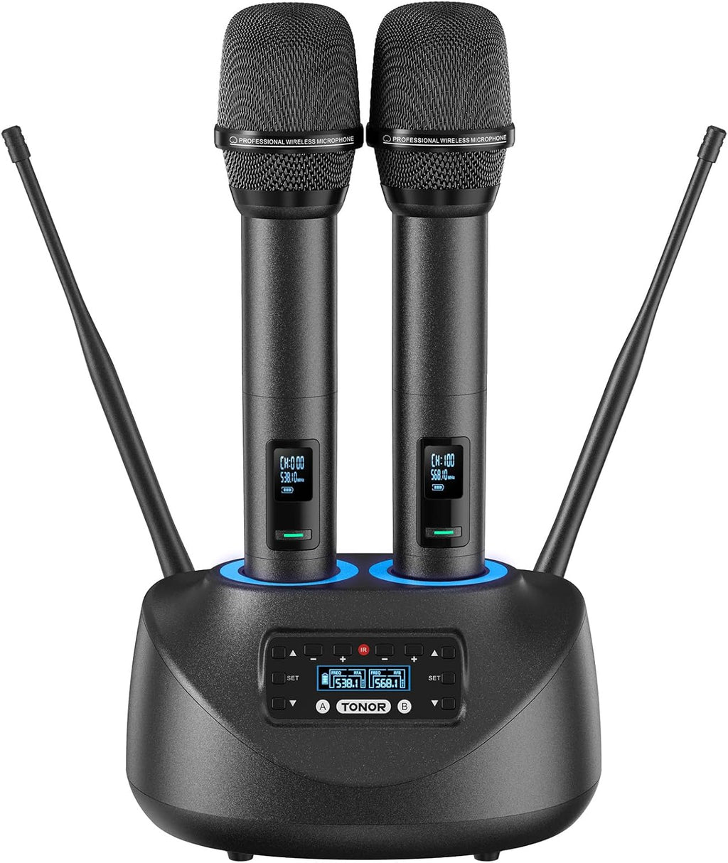 TONOR TW-790 Dual Wireless Karaoke Microphone System