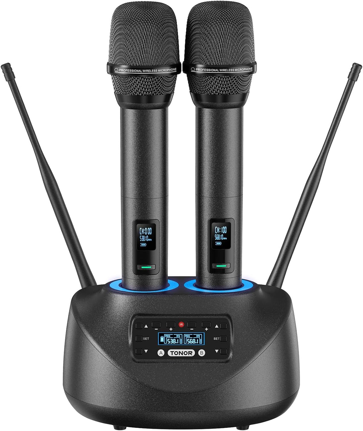 TONOR TW-790 Dual Wireless Karaoke Microphone System