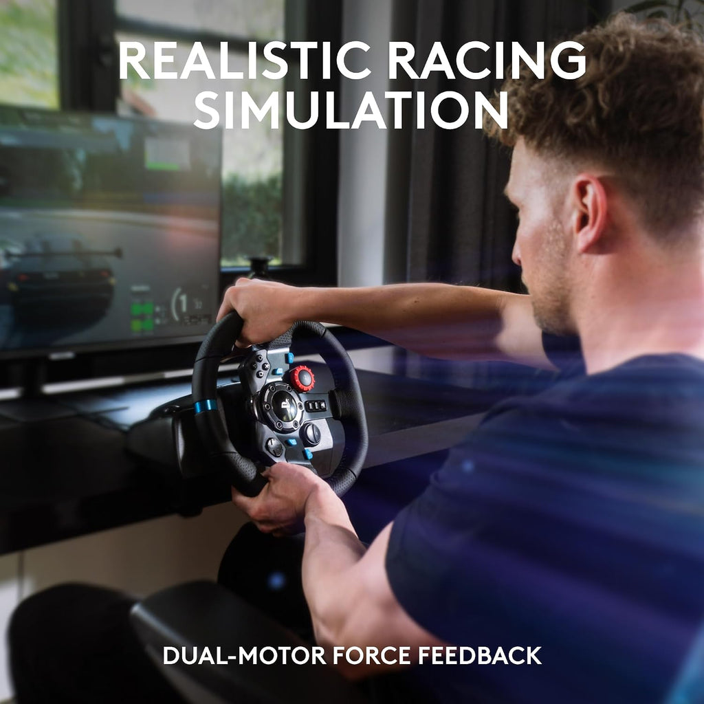Logitech G920 Racing Wheel & Pedals with Shifter – 2 Bundles & 2 Platforms