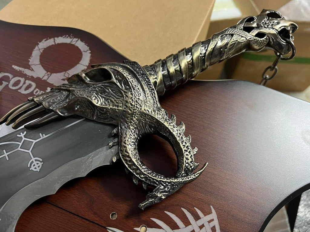 God of War Blades of Chaos – 1:1 Scale Replica Cosplay Prop by MDM King Tools