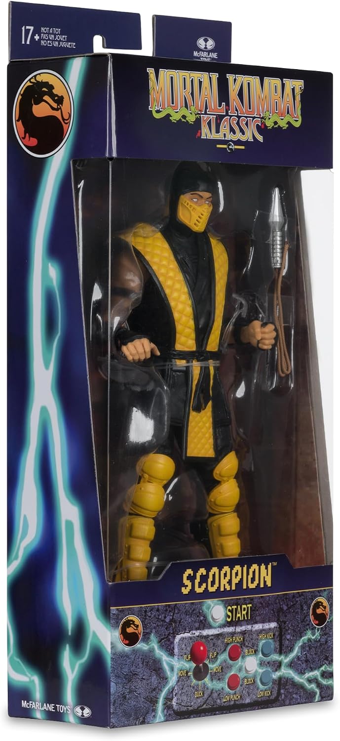 McFarlane Toys Mortal Kombat Klassic – Scorpion 7" Action Figure Wave 1