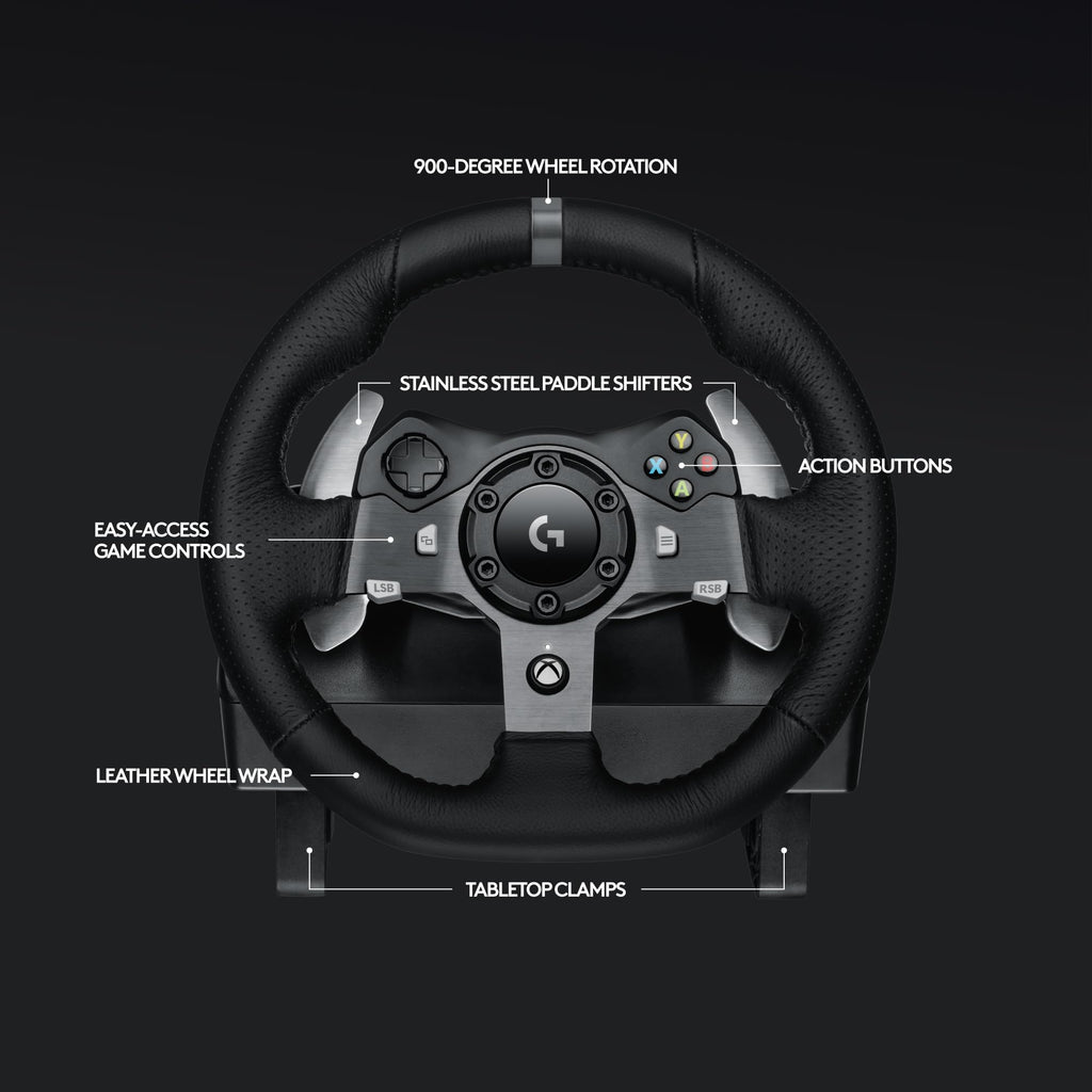Logitech G29 Driving Force Racing Wheel & Pedals – 2 Styles