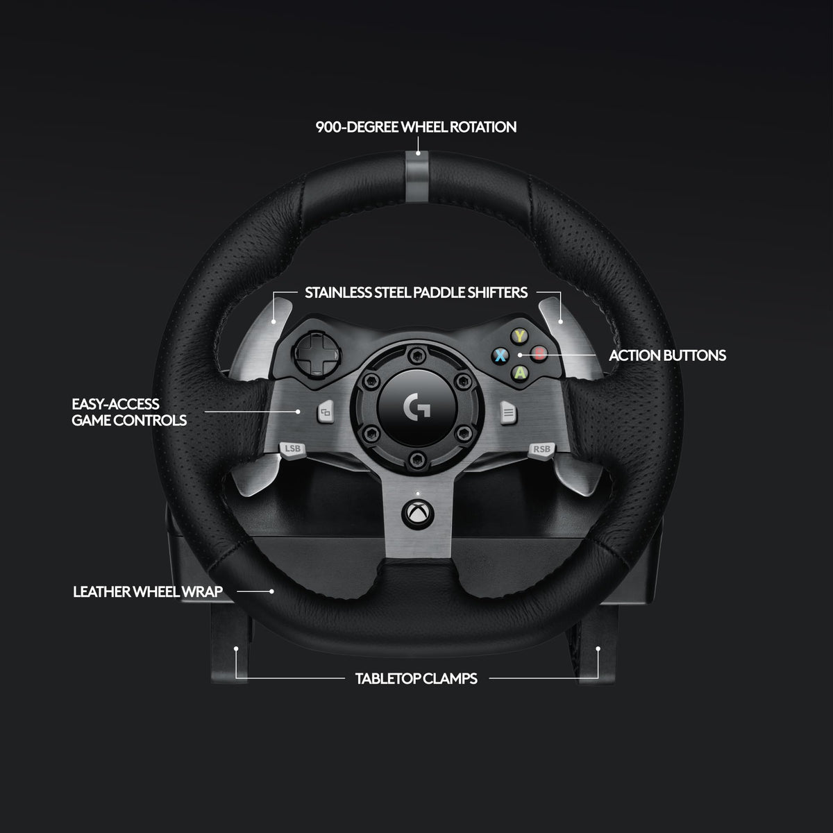 Logitech G29 Driving Force Racing Wheel & Pedals – 2 Styles