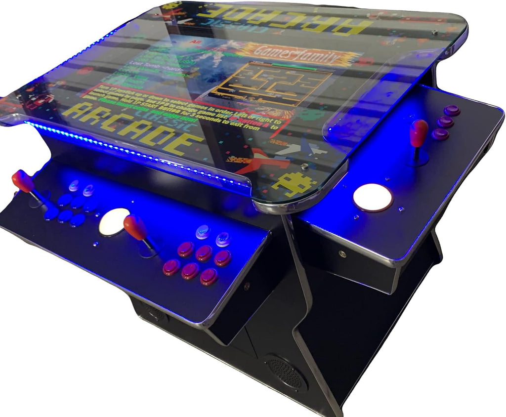 TOP US VIDEO ARCADES Cocktail Arcade Machine – 4,500 Games