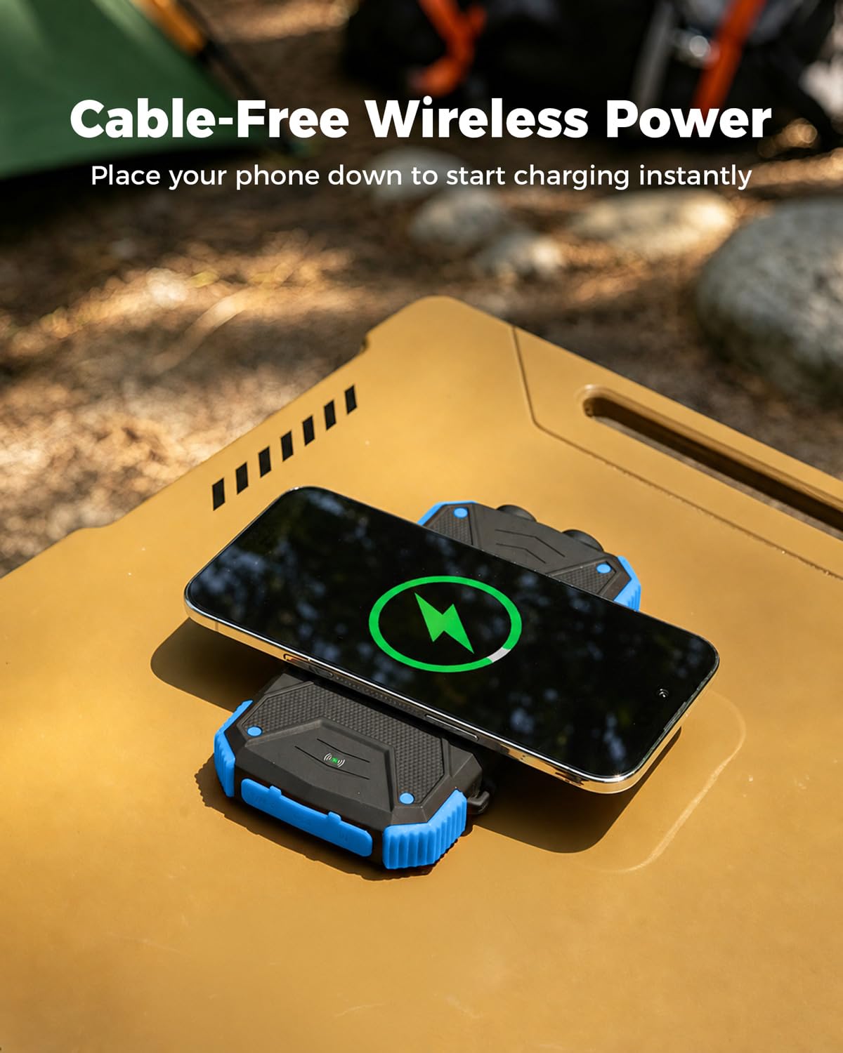 BLAVOR 10,000mAh Solar Power Bank – 5 Colors