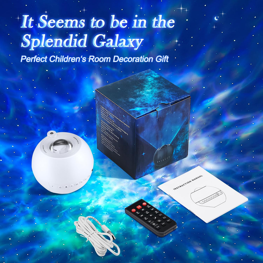 One Fire 360 Game Lights Galaxy Projector Gaming Accessories Gaming Room Decor Green Star Bluetooth Speaker+15 White Noise Man Cave Accessories Cool Gifts for Men Birthday Gift Cool Stuff for Teen Boy - Flex Gamingproduct_type