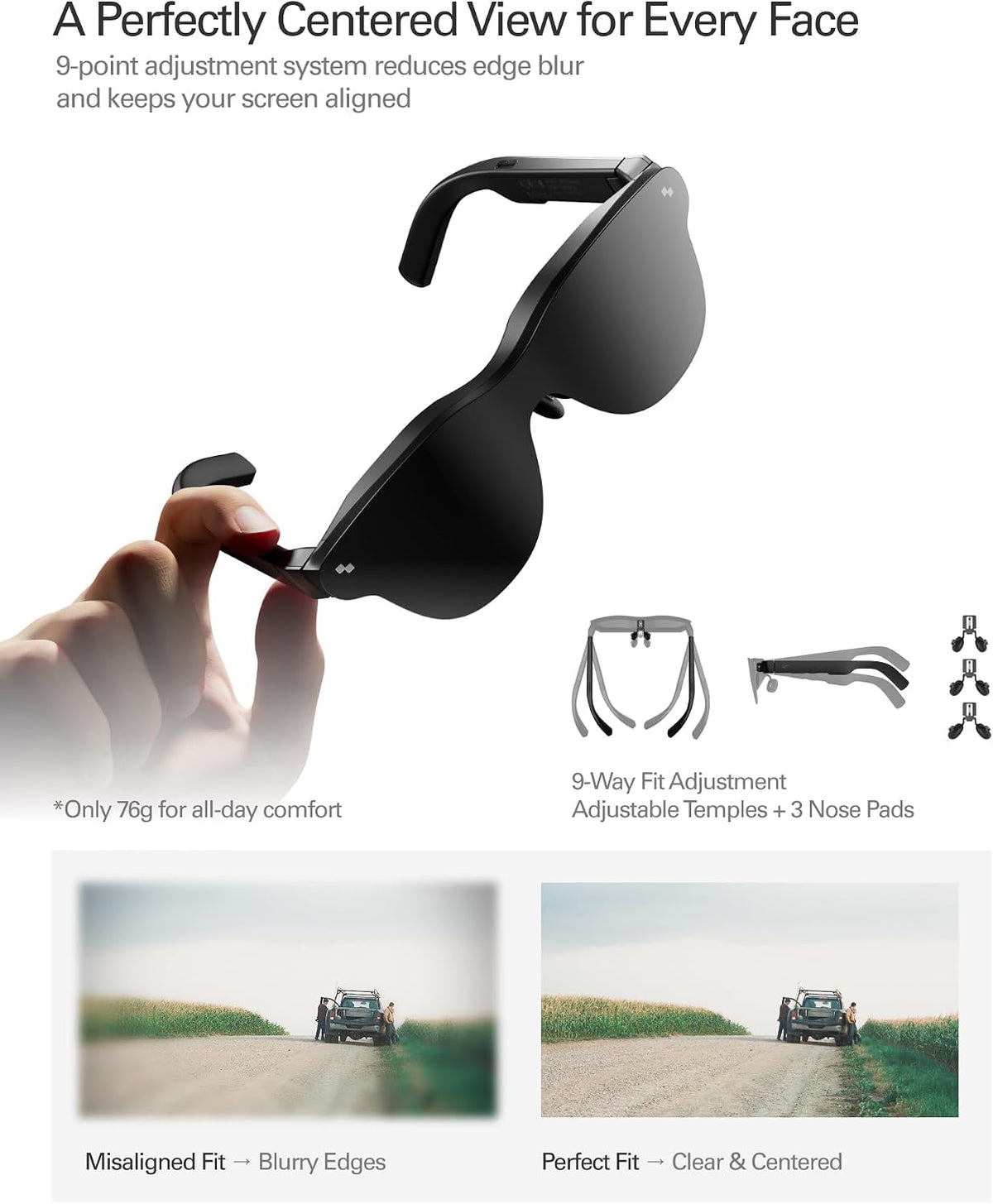 RayNeo Air 4 Pro AR Glasses – HDR10 120Hz