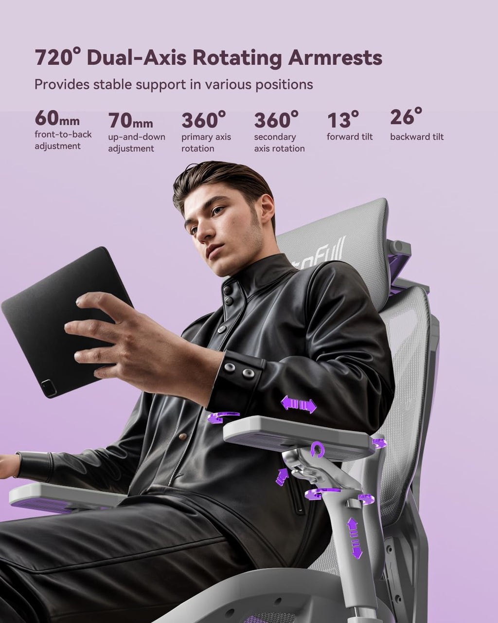 AutoFull G7 Ergonomic Gaming Chair – 4 Colors