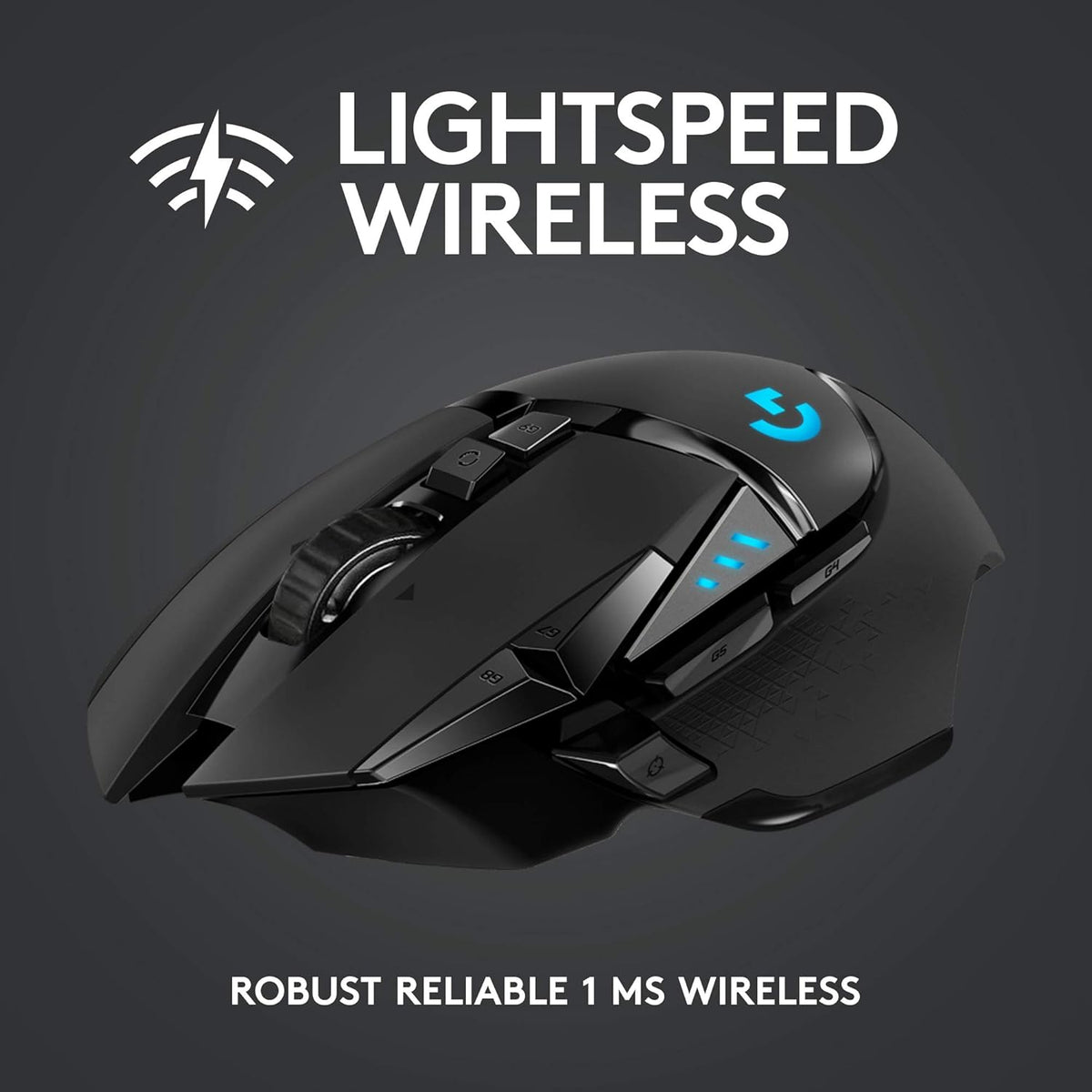 Logitech G502 HERO Gaming Mouse – Wired & Wireless