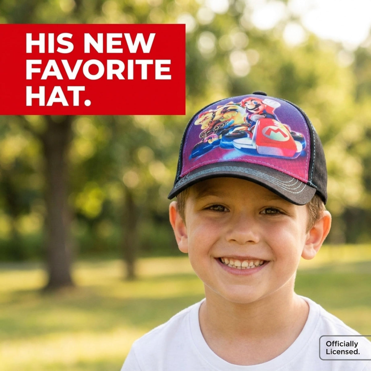 Nintendo Boys' Nintendo Boys' Baseball Cap - Flex Gamingproduct_type