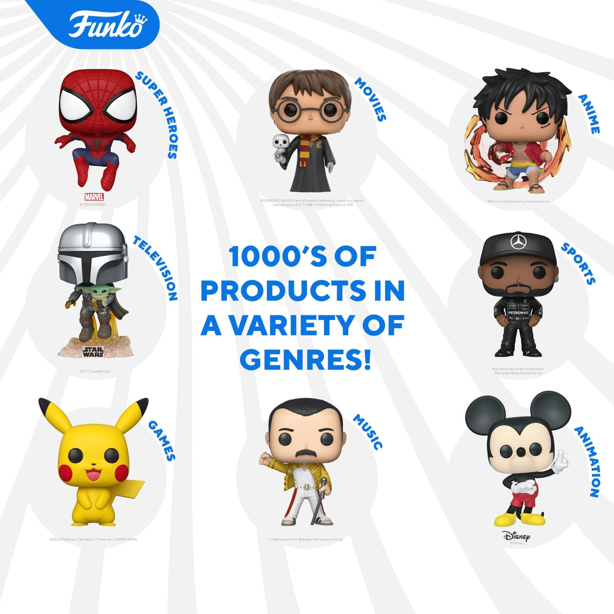Funko Pop! Marvel Deadpool & Wolverine Vinyl Figure – 3 Styles