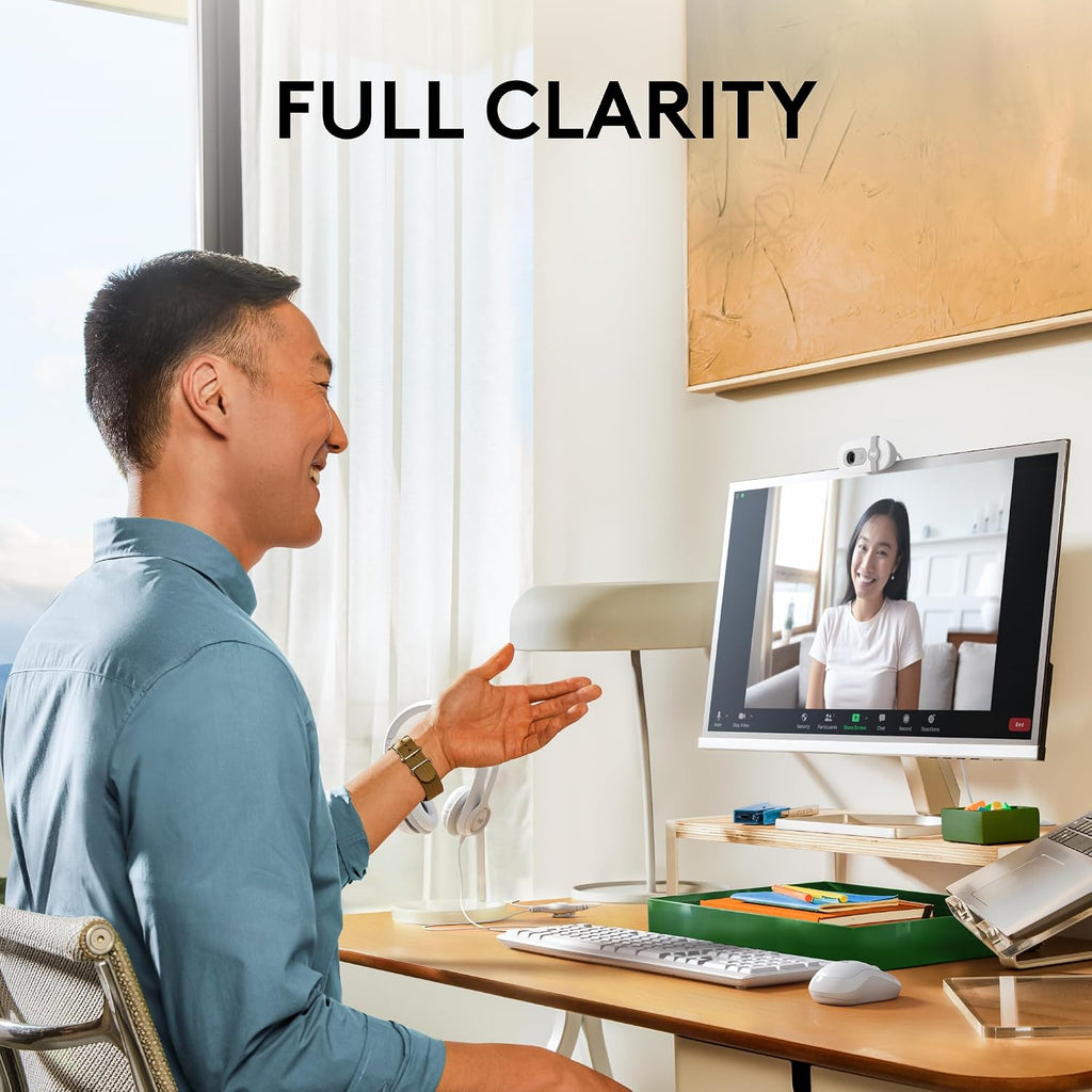 Logitech Brio 101 Full HD 1080p Webcam – 2 Colors & 2 Sizes