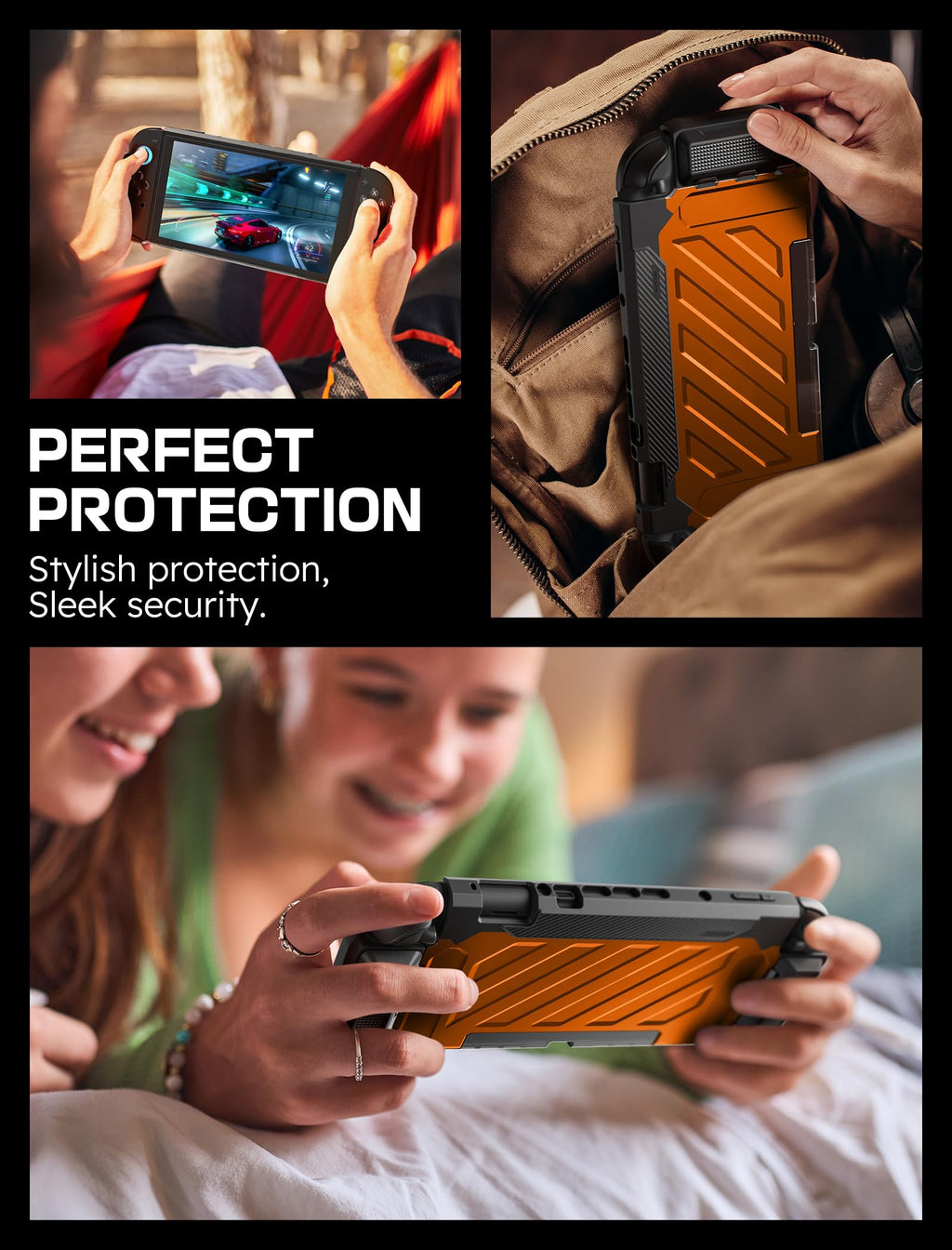 SUPCASE Unicorn Beetle Pro Case for Nintendo Switch 2 2025, [Military-Grade Protection] [Joy Con Remove Friendly] Dockable Integrated Cover Accessories Compatible with Switch 2, Black - Flex Gamingproduct_type