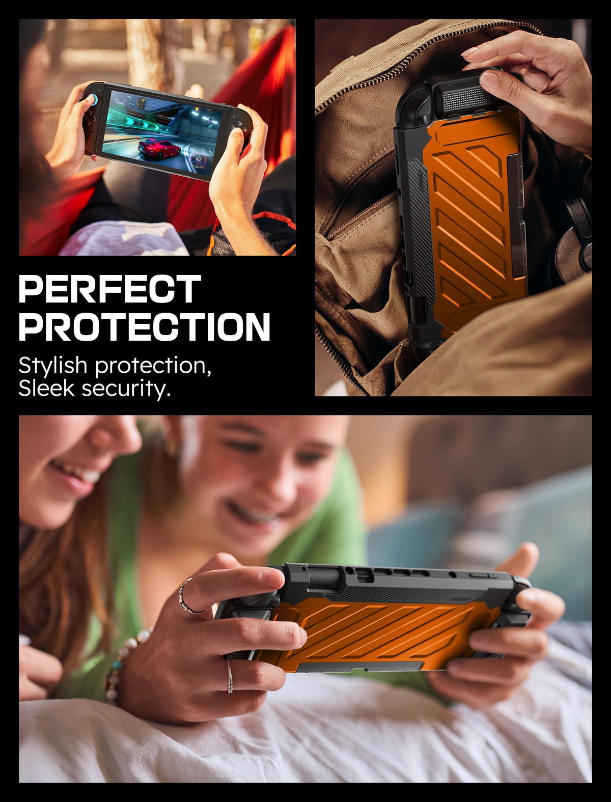 SUPCASE Unicorn Beetle Pro Case for Nintendo Switch 2 2025, [Military-Grade Protection] [Joy Con Remove Friendly] Dockable Integrated Cover Accessories Compatible with Switch 2, Black - Flex Gamingproduct_type
