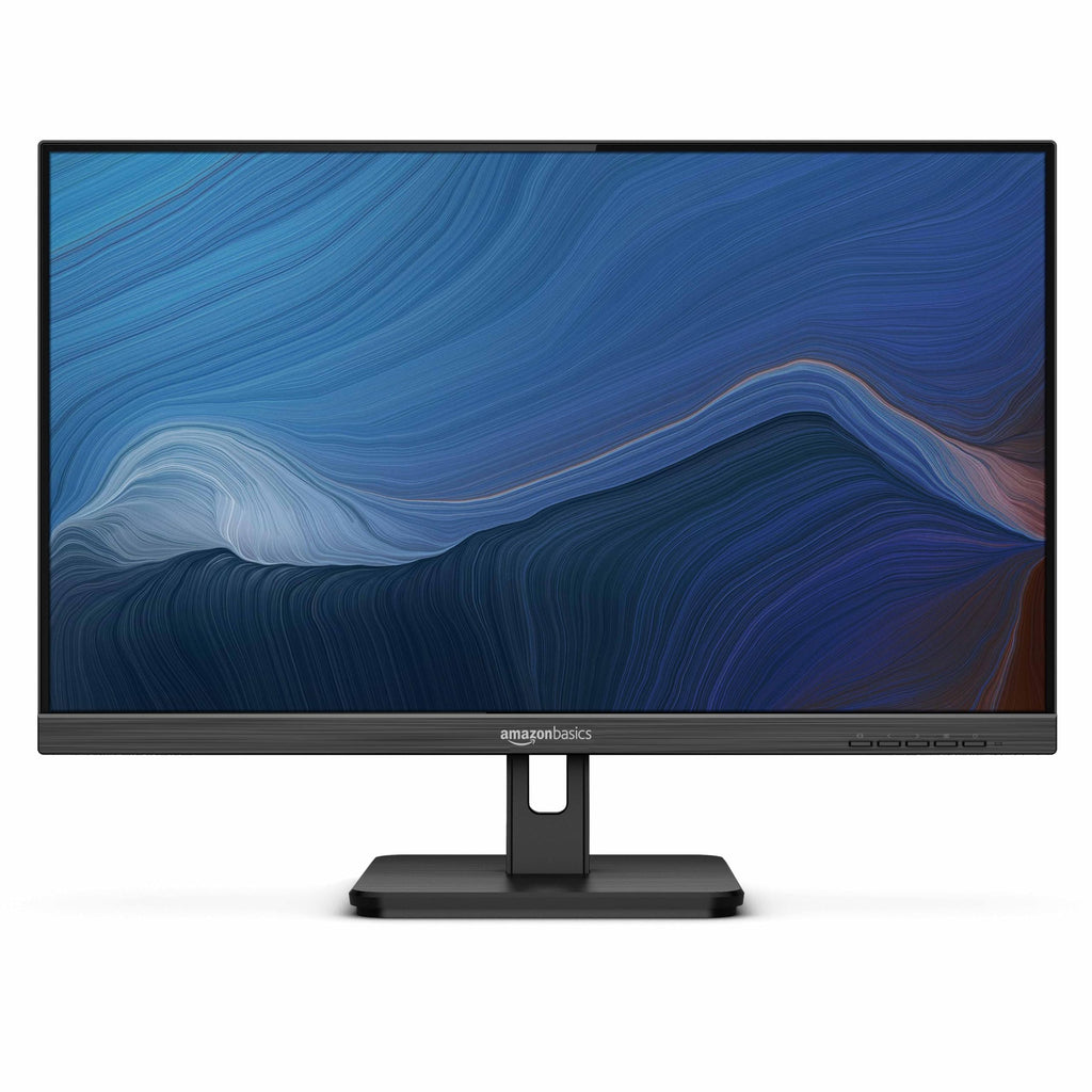 Amazon Basics 24-inch Full HD IPS Monitor, 75 Hz, 1080P, HDMI, Display Port and VGA Input, Adjustable Stand, VESA Compatible, Built-in Speakers for Office and Home, Black - Flex Gamingproduct_type