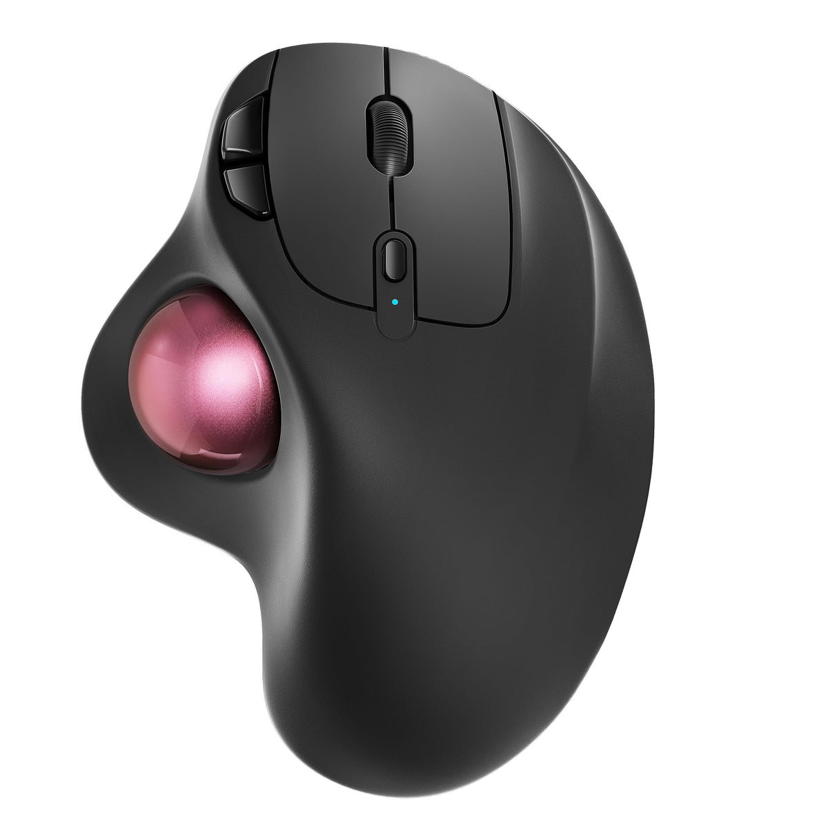 Nulea M501 Wireless Trackball Mouse, Rechargeable Ergonomic, Easy Thumb Control, Precise & Smooth Tracking, 3 Device Connection (Bluetooth or USB Receiver), Compatible for PC, Laptop, Mac, Windows. - Flex Gamingproduct_type