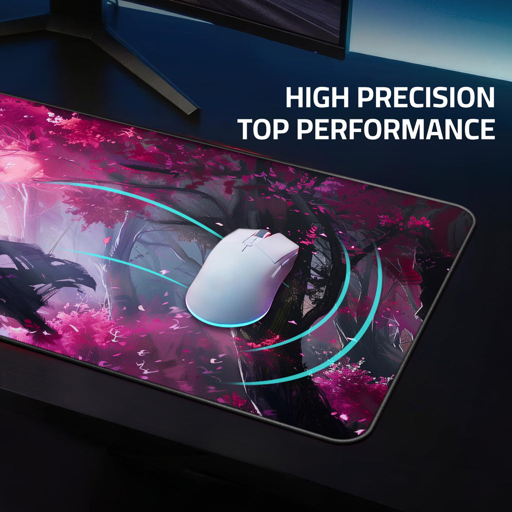 XXL Anime Gaming Mouse Pad 35.4 x 15.7 inch - Water-Resistant & Stitched Edges - Large XL Mousepad for Desk - Gamer Accessories Big Full Deskpad Mat Game Mousepads Deskmat - Flex Gamingproduct_type
