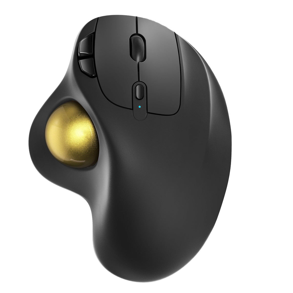 Nulea M501 Wireless Trackball Mouse, Rechargeable Ergonomic, Easy Thumb Control, Precise & Smooth Tracking, 3 Device Connection (Bluetooth or USB Receiver), Compatible for PC, Laptop, Mac, Windows. - Flex Gamingproduct_type