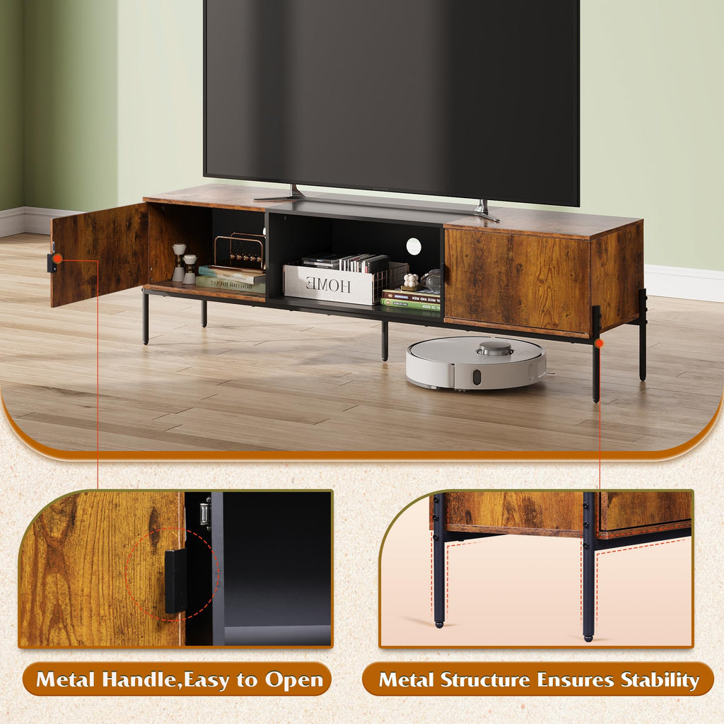 WLIVE 58-Inch TV Stand for TVs up to 65 Inches – 3 Colors