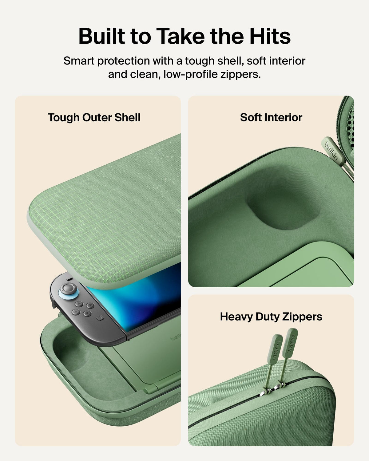 Belkin Charging Case Pro for Nintendo Switch 2 – 3 Colors