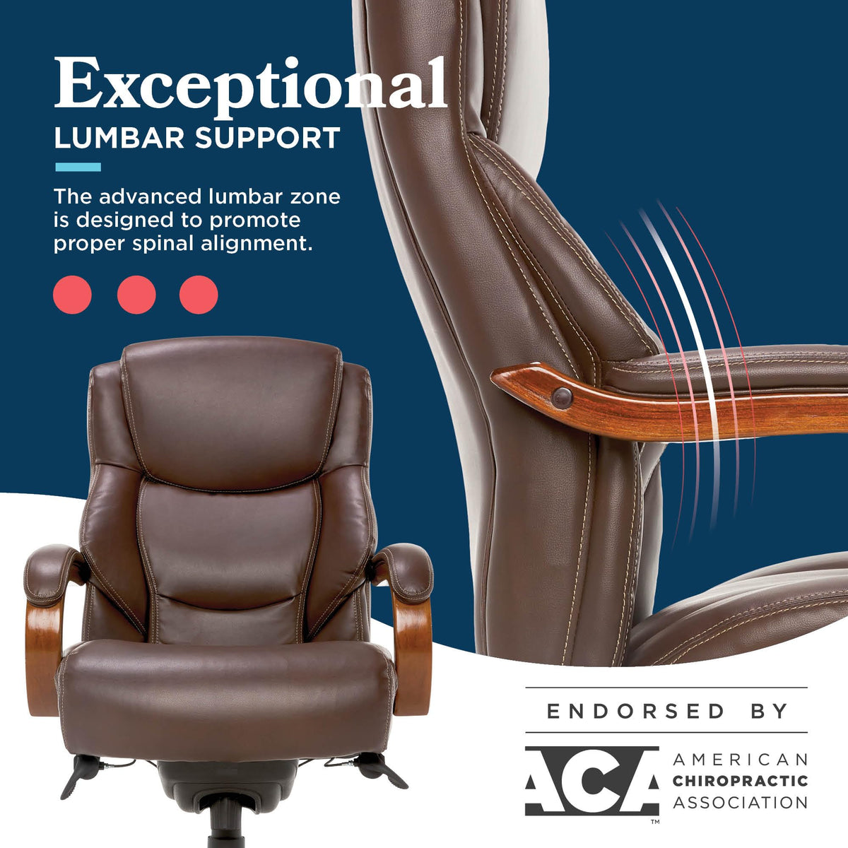 La-Z-Boy Delano Big & Tall Office Chair – 4 Colors