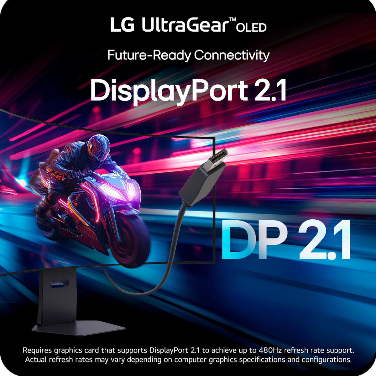 LG 34GX90SA-W 34-inch Ultragear WQHD (3440 x 1440) OLED Curved Gaming Monitor 240Hz, 1ms, NVIDIA G-Sync Compatible, AMD FreeSync Premium, VESA DisplayHDR True Black 400, webOS, USB Type-C, White - Flex Gamingproduct_type