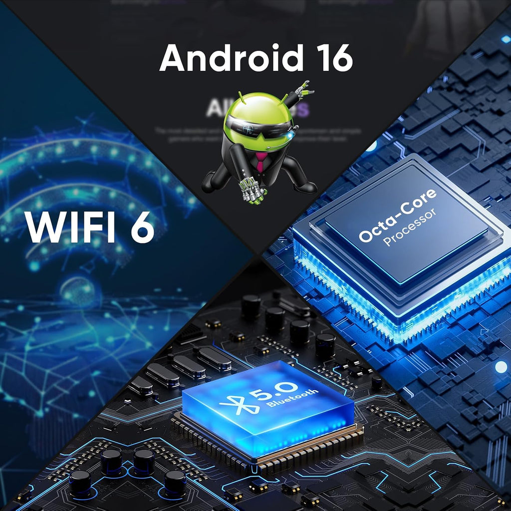 WXUNJA 11-Inch Android 16 Tablet – 2 Colors