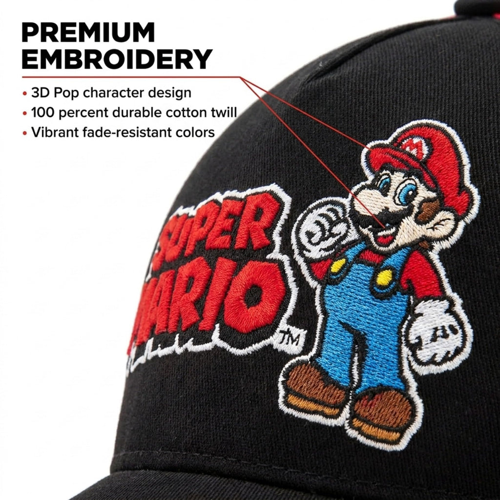 Nintendo Boys' Nintendo Boys' Baseball Cap - Flex Gamingproduct_type