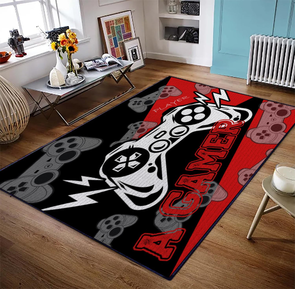 Sunnycitron Gaming Area Rug 39x59 in – 7 Colors