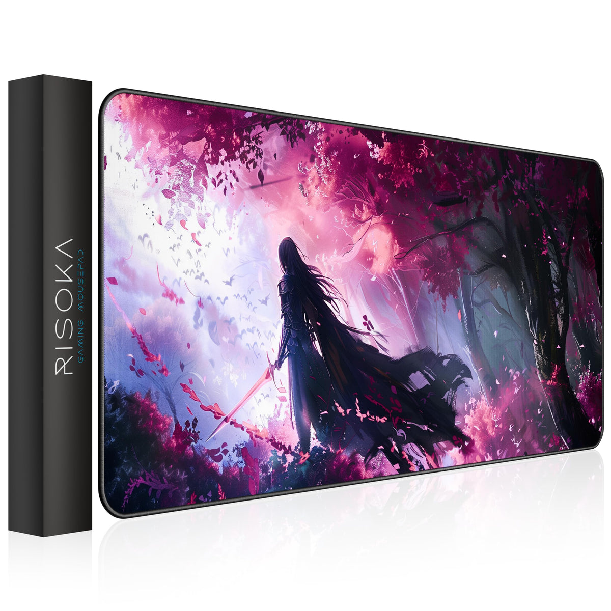 XXL Anime Gaming Mouse Pad 35.4 x 15.7 inch - Water-Resistant & Stitched Edges - Large XL Mousepad for Desk - Gamer Accessories Big Full Deskpad Mat Game Mousepads Deskmat - Flex Gamingproduct_type