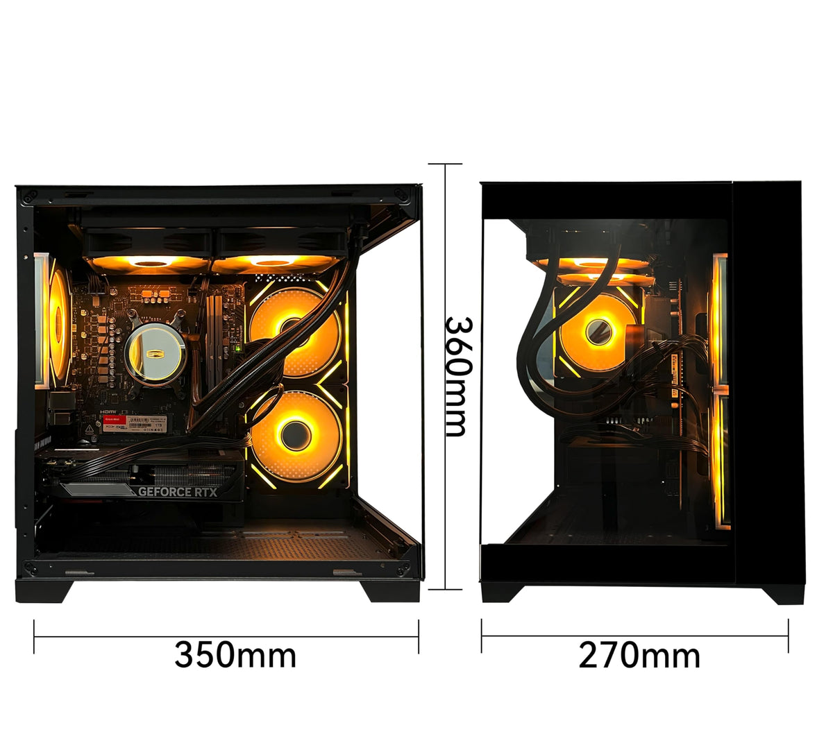 SKYESEV Gaming Desktop Computer PC,AMD Ryzen 5 5600,RTX3050 6GB,32GB DDR4 | 1TB M.2 NVMe PCle,ARGB Fan,WiFi,Game Design Office Console,Sea View Room, Tower - Flex Gamingproduct_type