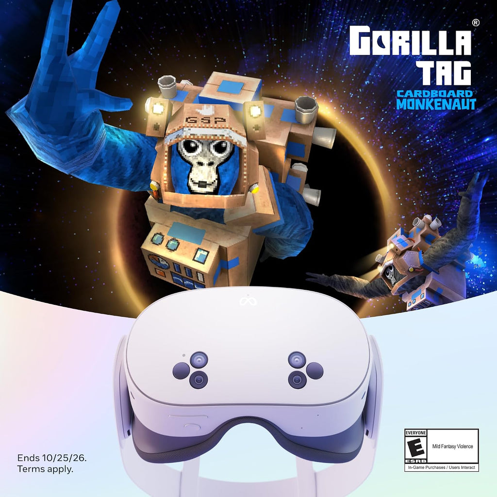 Meta Quest 3S VR Headset – 2 Storage Sizes & 3 Bundles