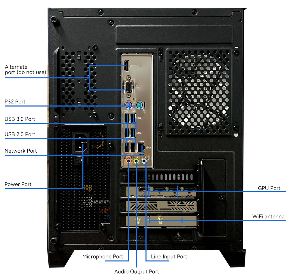 SKYESEV Gaming Desktop Computer PC,AMD Ryzen 5 5600,RTX3050 6GB,32GB DDR4 | 1TB M.2 NVMe PCle,ARGB Fan,WiFi,Game Design Office Console,Sea View Room, Tower - Flex Gamingproduct_type