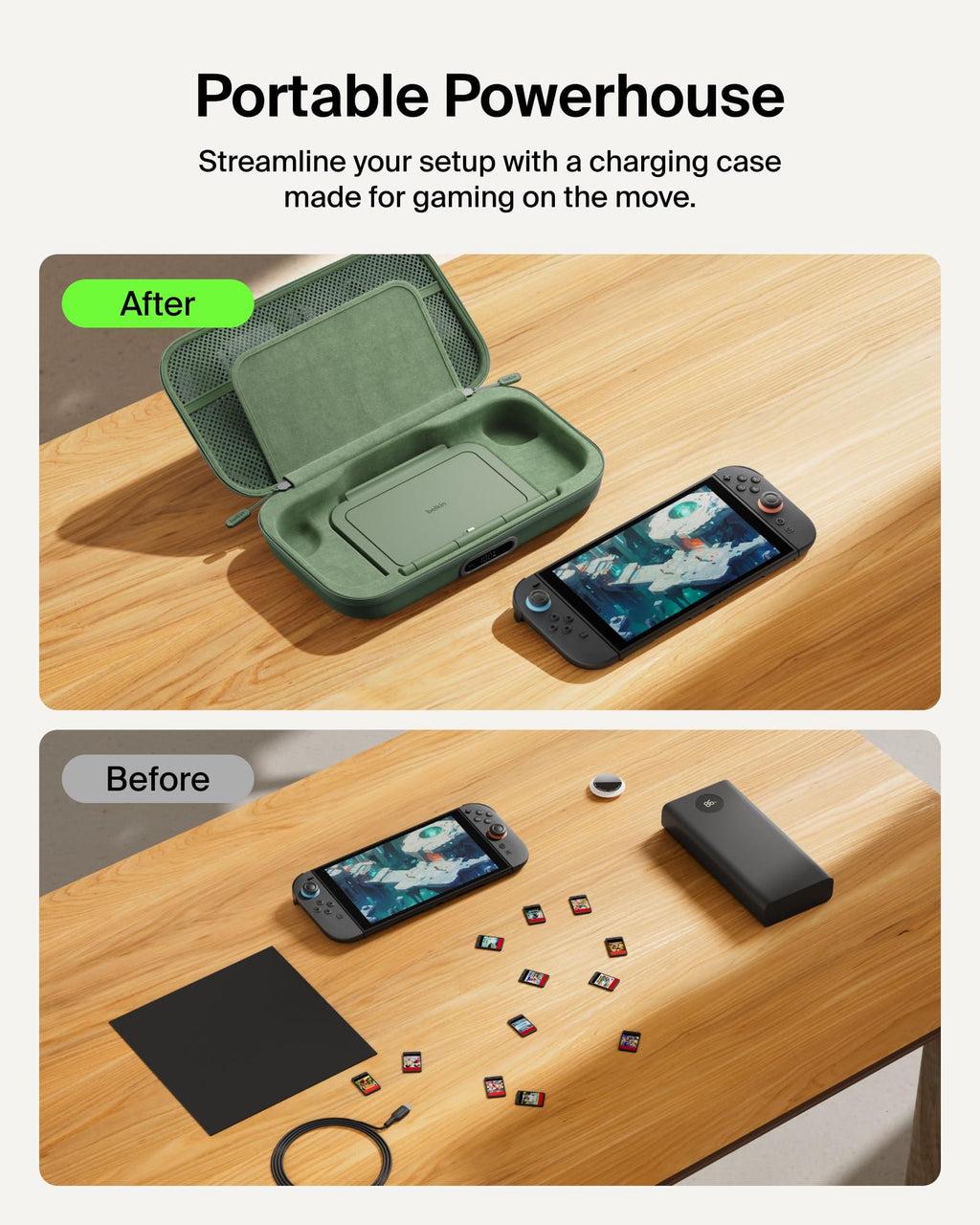 Belkin Charging Case Pro for Nintendo Switch 2 – 3 Colors