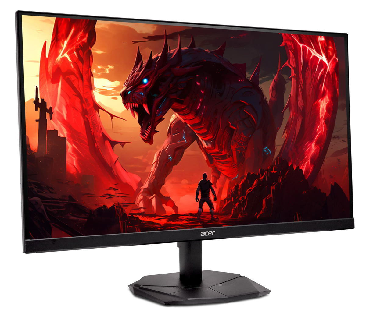 acer Nitro 27 Inch QHD 2560 x 1440 IPS Gaming Monitor | AMD FreeSync | Up to 180Hz Refresh | Up to 0.5ms | DCI-P3 95% | HDR 10 Support | One Display Port 1.2 & Two HDMI 2.0 | KG271U N3bmiipx - Flex Gamingproduct_type