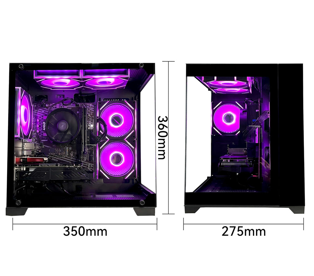 SKYESEV Gaming Desktop Computer PC,AMD Ryzen 5 5600,RTX3050 6GB,32GB DDR4 | 1TB M.2 NVMe PCle,ARGB Fan,WiFi,Game Design Office Console,Sea View Room, Tower - Flex Gamingproduct_type
