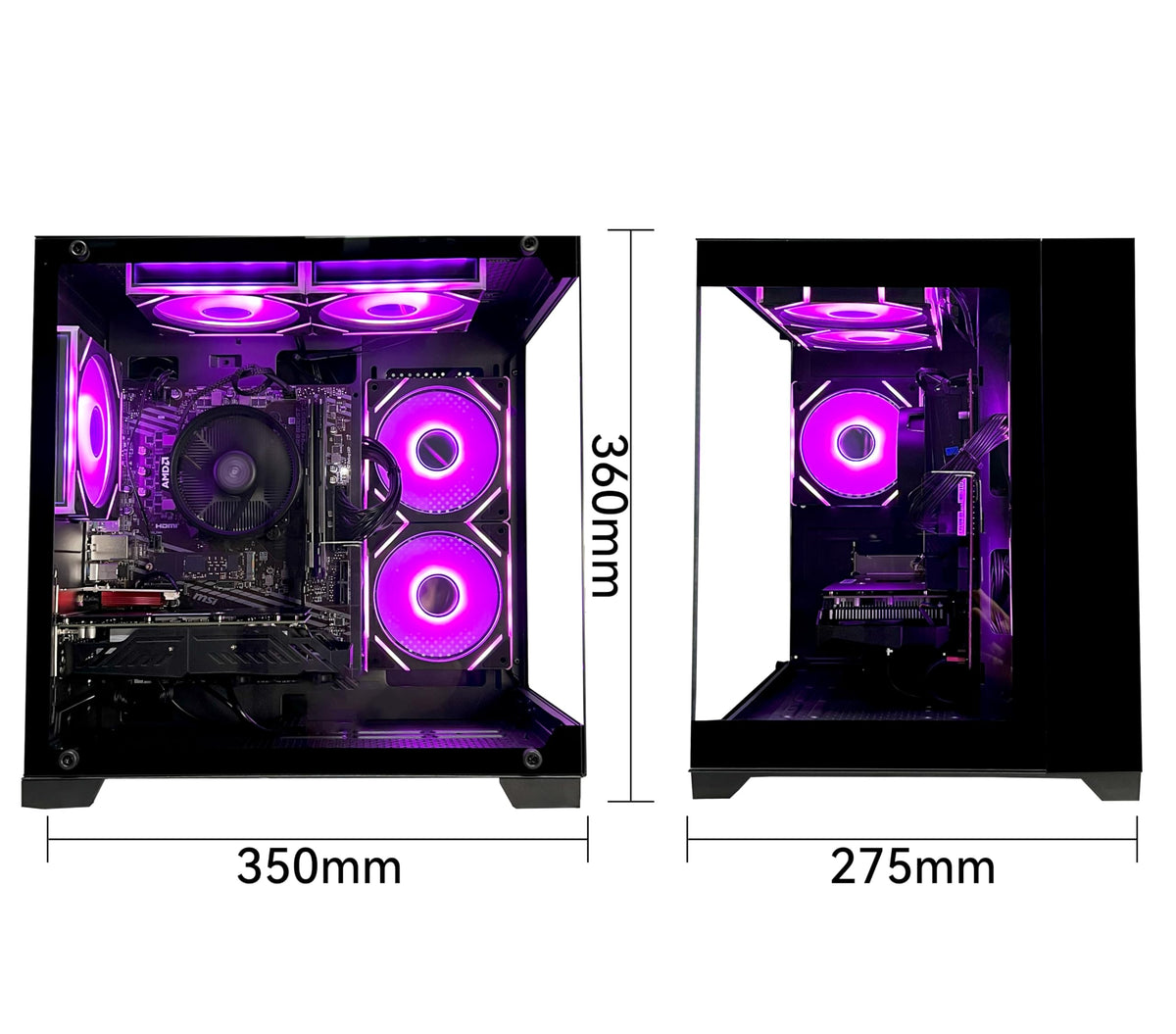 SKYESEV Gaming Desktop Computer PC,AMD Ryzen 5 5600,RTX3050 6GB,32GB DDR4 | 1TB M.2 NVMe PCle,ARGB Fan,WiFi,Game Design Office Console,Sea View Room, Tower - Flex Gamingproduct_type