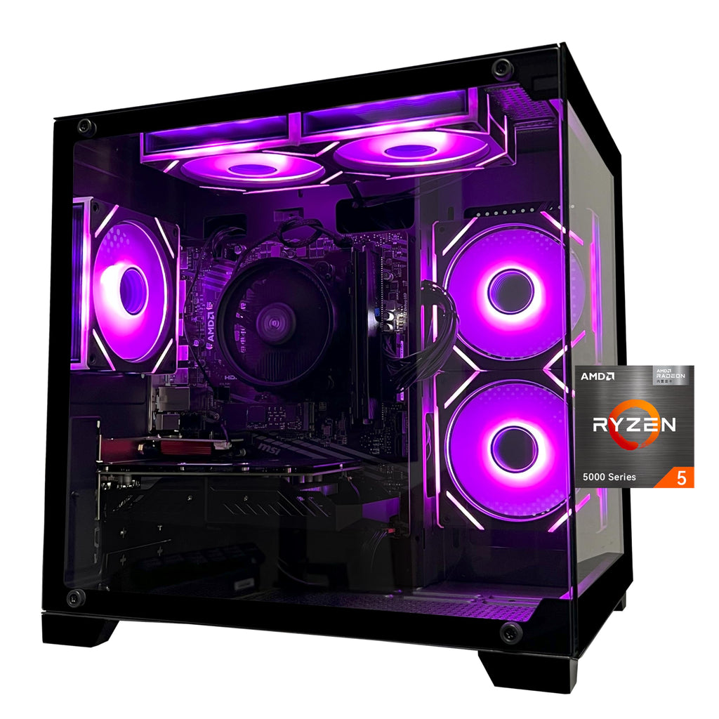 SKYESEV Gaming Desktop Computer PC,AMD Ryzen 5 5600,RTX3050 6GB,32GB DDR4 | 1TB M.2 NVMe PCle,ARGB Fan,WiFi,Game Design Office Console,Sea View Room, Tower - Flex Gamingproduct_type
