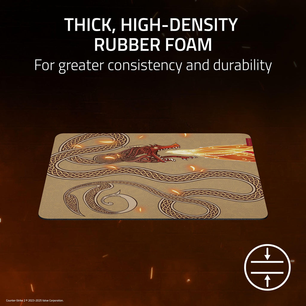 Razer Gigantus V2 Soft Gaming Mouse Pad (Medium): Textured Micro-Weave Cloth Surface - Thick, High-Density Rubber Foam - Non Slip Base - Pokémon Edition - Flex Gamingproduct_type